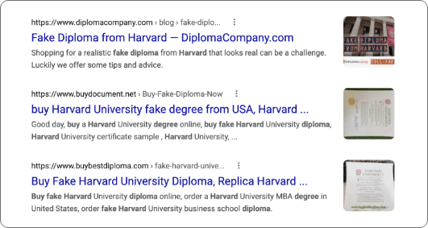 Fake-degree