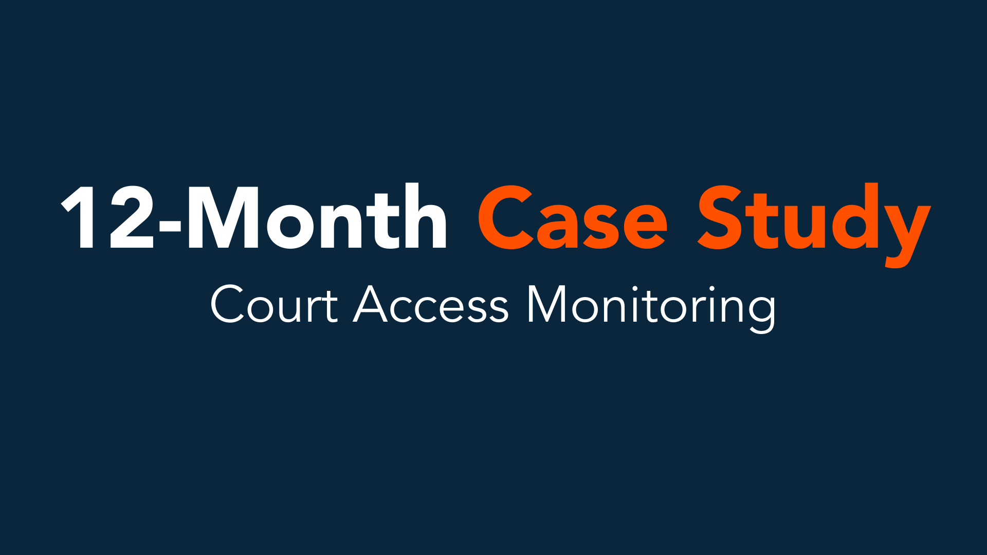 The Risk of Negligent Retention: A 12-Month Case Study on Continuous Monitoring