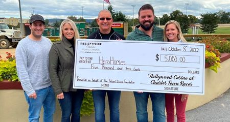 InformData President Receives $5,000 Donation for HeroHomes from Robert Irvine Foundation