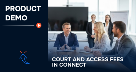 [Video] Court and Access Fees In Connect