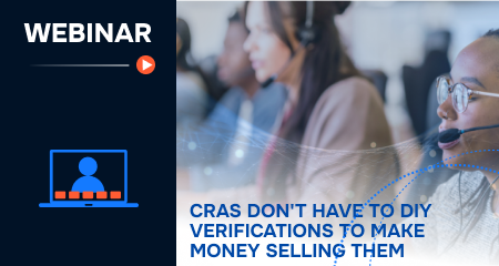 CRAs Don't Have to DIY Verifications to Make Money Selling Them